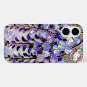 Personalized Wisteria Floral Phone Case Case-Mate iPhoneケース (裏面 (横))