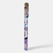 Personalized Wisteria Floral Phone Case Case-Mate iPhoneケース (裏面 / 右)