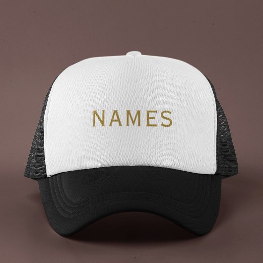 Personalized With Last Name or Nickname on Them キャップ