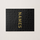 Personalized With Last Name or Nickname on Them ジグソーパズル (横)
