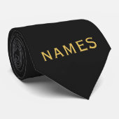 Personalized With Last Name or Nickname on Them ネクタイ (ロール)