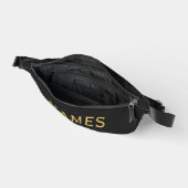 Personalized With Last Name or Nickname on Them ファニーパック (見開き)