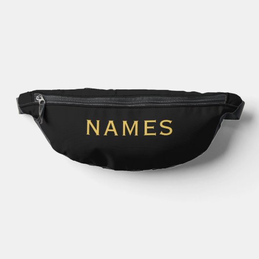 Personalized With Last Name or Nickname on Them ファニーパック (レイダウン)
