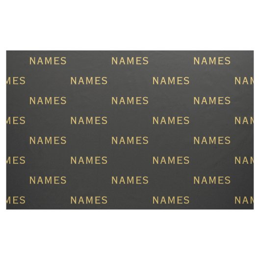 Personalized With Last Name or Nickname on Them ファブリック (ヤード)