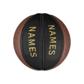 Personalized With Last Name or Nickname on Them ミニバスケットボール (縦)