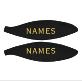 Personalized With Last Name or Nickname on Them ミニバスケットボール (パネル)