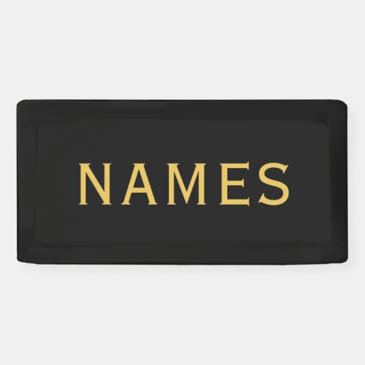 Personalized With Last Name or Nickname on Them 横断幕 (横)