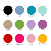 Personalized With Name Custom Turquoise コーヒーマグカップ