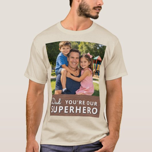 Personalized with photo and text tシャツ (正面)