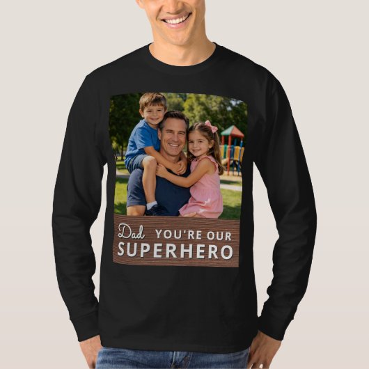 Personalized with photo and text tシャツ (正面)