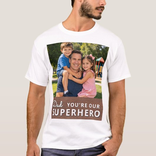 Personalized with photo and text tシャツ (正面)