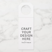 Personalized with Your Design, Logo, Message ボトルネックタグ (正面)