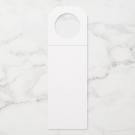 Personalized with Your Design, Logo, Message ボトルネックタグ (裏面)