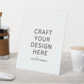 Personalized with Your Design, Logo, Message 台座サイン (インサイチュ)