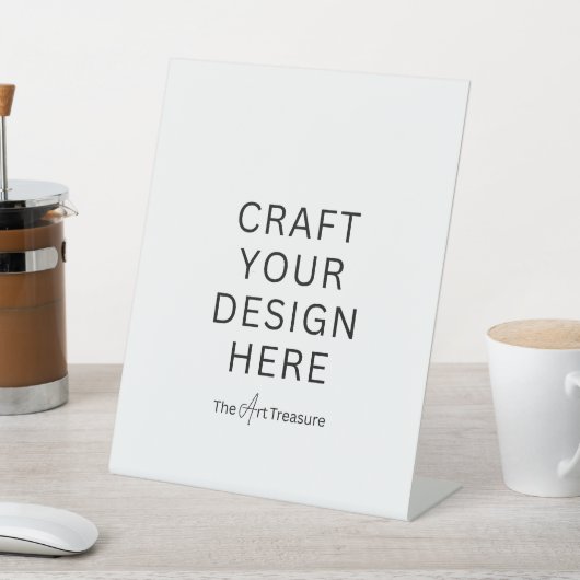 Personalized with Your Design, Logo, Message  台座サイン (インサイチュ)