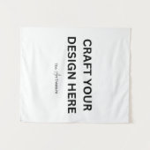 Personalized with Your Design, Logo, or Message  タペストリー (正面(横))