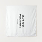 Personalized with Your Design, Logo, or Message タペストリー (正面(横))