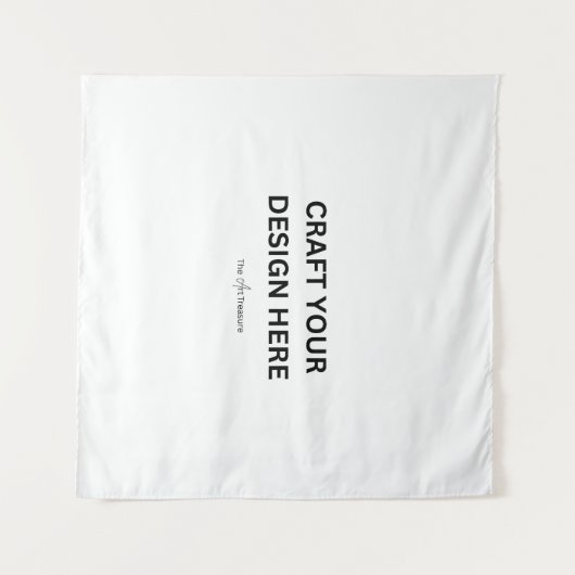 Personalized with Your Design, Logo, or Message  タペストリー (正面(横))