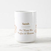 Personalized Women's Day Coffee Mug コーヒーマグカップ (中央)
