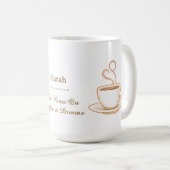 Personalized Women's Day Coffee Mug コーヒーマグカップ (正面右)