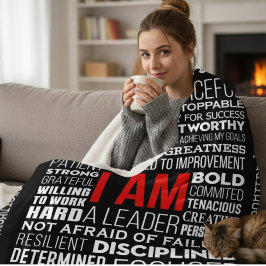 Personalized Word Cloud Sherpa Fleece Blanket フリースブランケット