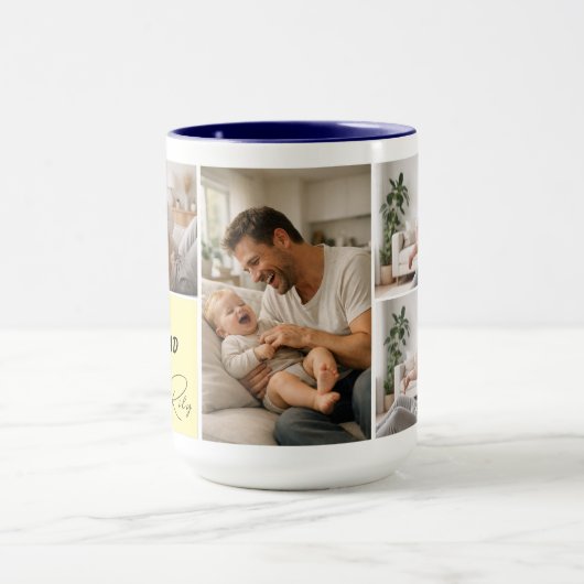 Personalized World's Greatest Dad Photo | Father’s マグカップ (中央)