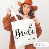 Personalized writing tool bag for bride トートバッグ