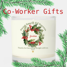 Personalized Xmas Gift Co-Workers