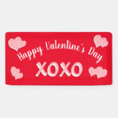 Personalized XOXO Valentine’s Day 横断幕 (横)