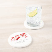 Personalized XX Years Together Anniversary コースター (側面)