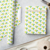 Personalized Yellow Lemons Hot Pink  カード