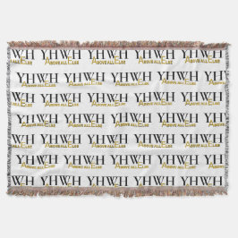 Personalized YHWH YAHWEH Above All Else Christian スローブランケット