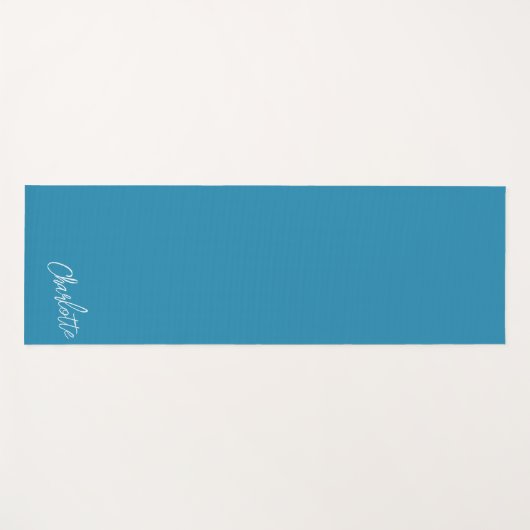 Personalized Yoga Mat | Custom Name Fitness Mat ヨガマット (正面(横))