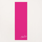 Personalized Yoga Mat | Custom Name Fitness Mat ヨガマット (正面)