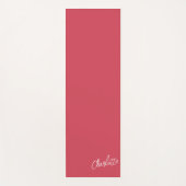 Personalized Yoga Mat | Custom Name Fitness Mat ヨガマット (正面)