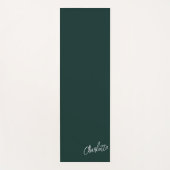 Personalized Yoga Mat | Custom Name Fitness Mat ヨガマット (正面)