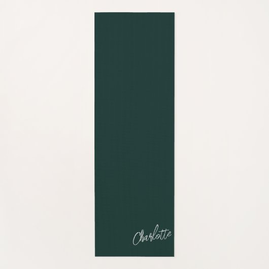 Personalized Yoga Mat | Custom Name Fitness Mat ヨガマット (正面)