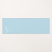 Personalized Yoga Mat | Custom Name Fitness Mat ヨガマット (正面(横))