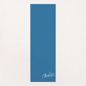 Personalized Yoga Mat | Custom Name Fitness Mat ヨガマット (正面)