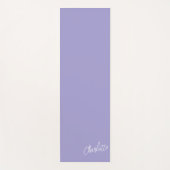 Personalized Yoga Mat | Custom Name Fitness Mat ヨガマット (正面)