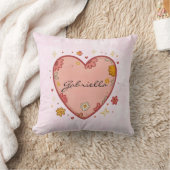 Personalized You Are So Loved Throw Pillow クッション (ブランケット)