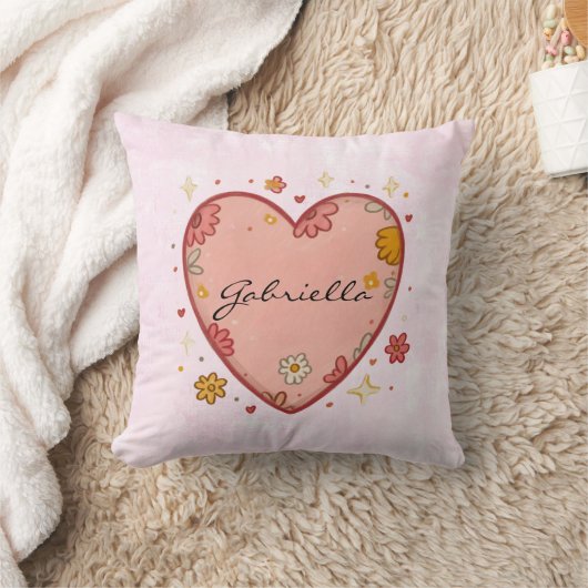 Personalized You Are So Loved Throw Pillow クッション (ブランケット)