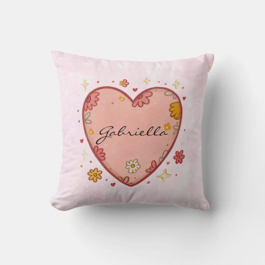 Personalized You Are So Loved Throw Pillow クッション (正面)