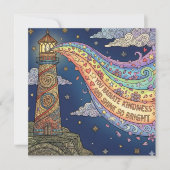 Personalized You Radiate Kindness Empowering Card シーズンカード (正面)