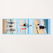 Personalized Your Family Photo Collage Yoga Mat ヨガマット (正面(横))