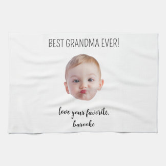 Personalized Your Photo & Text Mother’s Day Birth キッチンタオル
