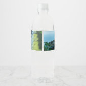 Personalized Zamzam Water Bottle Label Islamic Eve ペットボトルラベル (裏面)