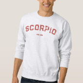 Personalized Zodiac Birth Year Sweatshirt スウェットシャツ (正面)