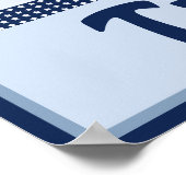 Personalized Zoom Along Airplane Poster ポスター (角)