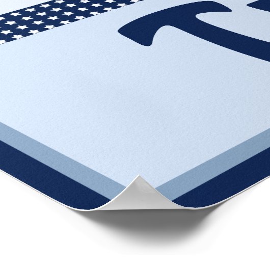 Personalized Zoom Along Airplane Poster ポスター (角)